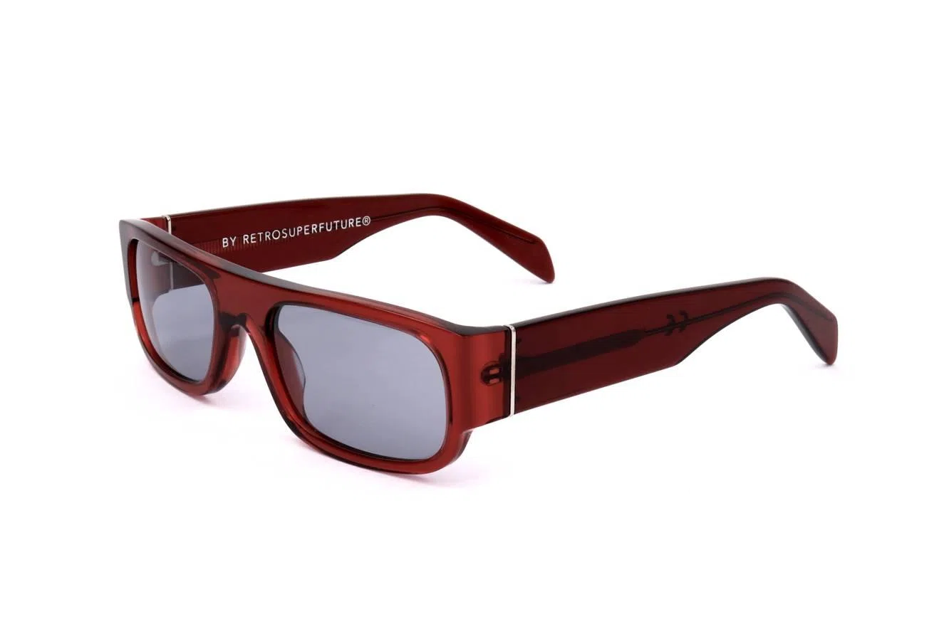 Retrosuperfuture SMILEBURGUNDY Sunglasses - view 3